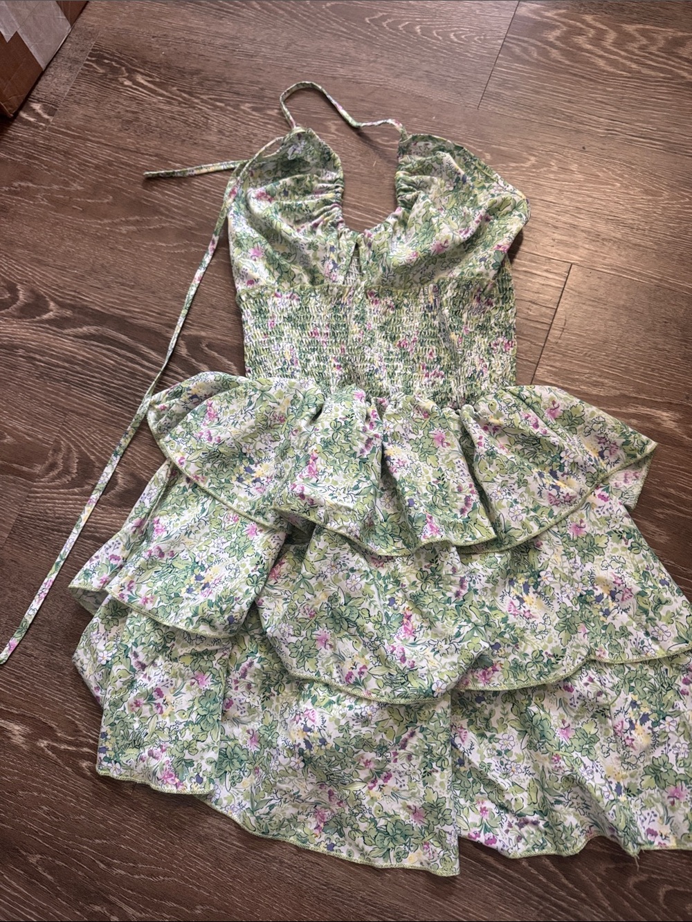 Thrifted floral dress